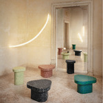 Tratti Arc Wall / Ceiling Light - Natural