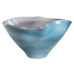 Blue Crest Bowl - Blue