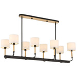 Franconia Pendant - Black / Blond Wood