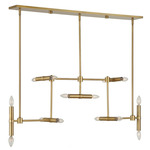 Cadre Pendant - Brass