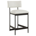 Apsley Counter Stool - Black / White