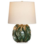 Guinevere Table Lamp - Green / White Guinevere Table Lamp - Green / White