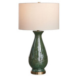 Colestin Table Lamp - Green / White Colestin Table Lamp - Green / White