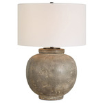 Rock of Ages Table Lamp - Grey / White Rock of Ages Table Lamp - Grey / White
