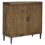 Pinstripe Cabinet - Natural