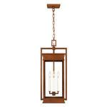 Cupertino Outdoor Pendant - Natural Copper / Clear