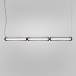 Jeff SP1 Linear Pendant - Matt Black Nickel / Crystal Jeff SP1 Linear Pendant - Matt Black Nickel / Crystal