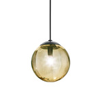 Puppet LED Pendant - Matte Black / Amber