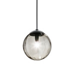 Puppet LED Pendant - Matte Black / Smoky