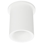 Zoron Round Color-Select Ceiling Light - Arc White / Clear