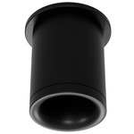 Zoron Round Color-Select Ceiling Light - Arc Black / Clear