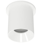 Zoron Round Color-Select Ceiling Light - White / White / Clear