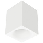 Zoron Square Color-Select Ceiling Light - Arc White / Clear