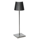 Poldina Pro Rechargeable Table Lamp - Antique Nickel
