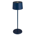 Olivia Pro Cordless Table Lamp - Steel Blue