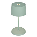 Olivia Pro Mini Cordless Table Lamp - Sage Green