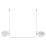 Super O Linear Portable Pendant - White