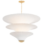 Belluno Chandelier - Vintage Gold Leaf Belluno Chandelier - Vintage Gold Leaf