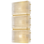 Mav Wall Sconce - Vintage Brass / Natural