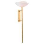 Coppa Wall Sconce - Vintage Gold Leaf / Cloud