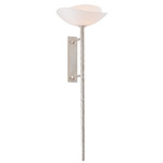 Coppa Wall Sconce - Silver Leaf / Cloud