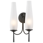 Legacy Wall Sconce - Forged Iron / Etched Glass Legacy Wall Sconce - Forged Iron / Etched Glass