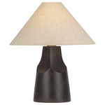 Hewn Table Lamp - Natural Wood / Beige Hewn Table Lamp - Natural Wood / Beige