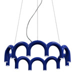Arch Circle Pendant - Blue