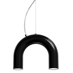 Arch Single Pendant - Black