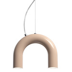 Arch Single Pendant - Nude