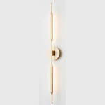 Reed Wall Light - Brushed Brass