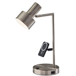 Rowe Supercharger Desk Lamp - Brushed Steel