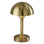 Ollie Cordless Table Lamp - Antique Brass