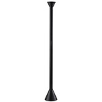 Greer Torchiere Floor Lamp - Black / White