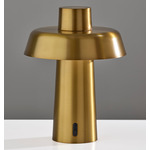 Pirlo Cordless Table Lamp - Antique Brass / Antique Brass
