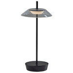 Ako Cordless Table Lamp - Black / Clear