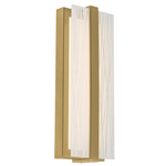 Gallery Color-Select Wall Sconce - Antique Brass / Frost