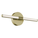 Chicago Color-Select Bathroom Vanity Light - Antique Brass / White