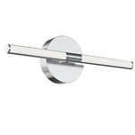 Chicago Color-Select Bathroom Vanity Light - Polished Chrome / White
