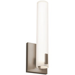 Bowen Color-Select Wall Sconce - Satin Nickel / White