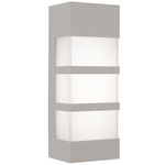 State Color-Select Outdoor Wall Sconce - Textured Gray / White