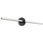 Chicago Color-Select Bathroom Vanity Light - Black / White