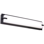 Sinclair Color-Select Bathroom Vanity Light - Black / White