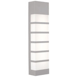 State Color-Select Outdoor Wall Sconce - Textured Gray / White