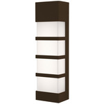 State Color-Select Outdoor Wall Sconce - Textured Bronze / White