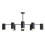 Loryn Linear Ceiling Semi Flush Light - White