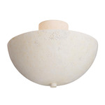 Malta Ceiling Flush Light - Stonewash