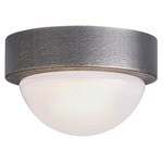 Lennon Ceiling Flush Light - English Bronze / Frosted