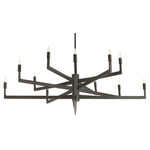 Griff Chandelier - English Bronze