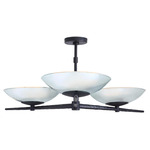 Mason Chandelier - Natural Iron / Antique Mirror